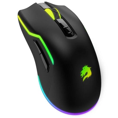 GameBooster M18 Inferno 2.4ghz Kablosuz RGB Aydınlatmalı Siyah Profesyonel Gaming Mouse - Mouse ürünleri tekmarshop.com'da